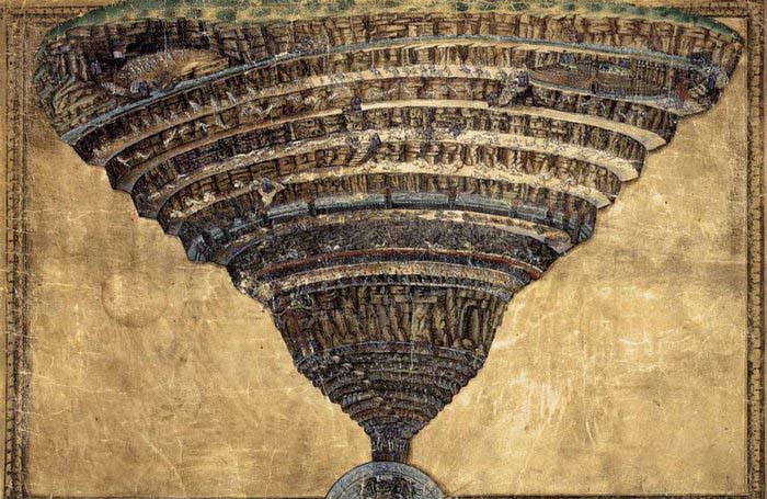 BOTTICELLI, Sandro The Abyss of Hell